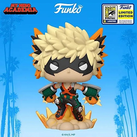 New Funko My Hero Academia Katsuki Bakugo Summer Convention Shared Exclusive - Picture 4 of 10